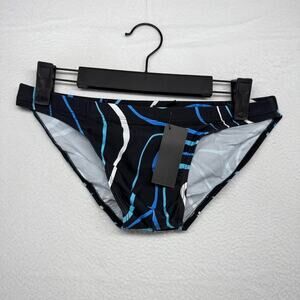 Todd Sanfield Men's Swim Briefs - Black and Blue